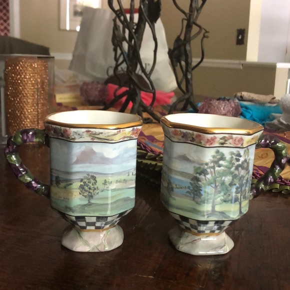 MacKenzie-Childs Other - 2 MacKenzie-Child’s Mugs